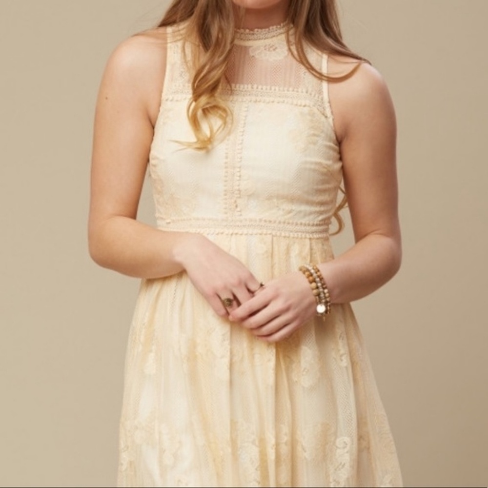 Altar'd State Lace Collar LILLIAN DRESS